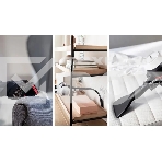 Пылесос вертикальный Bosch BBS711W черный/белый, питание от аккумулятора, 18 Вт, уборка сухая, пылесборник 0.3 л, фото2