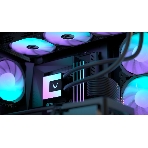 Кулер с водяным охлаждением Formula V Line ICE JET GLOW 360 BK, 360мм, 3x120мм, ARGB fans, LGA115X/1200/1700/1851, AM4/AM5, фото2