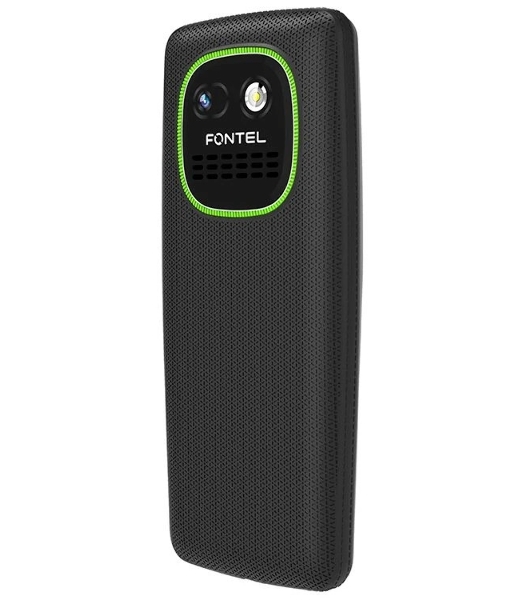 Мобильный телефон FONTEL FP250 черно-зеленый