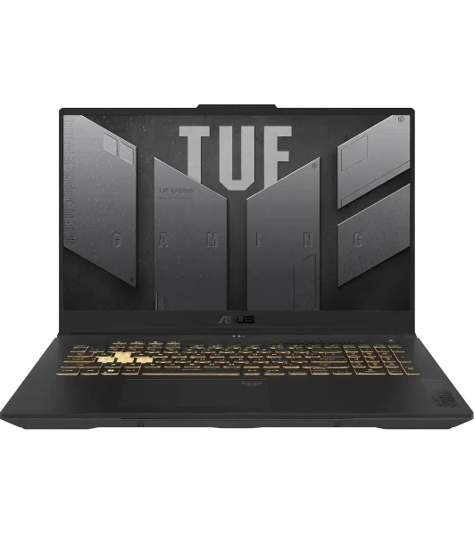 Ноутбук ASUS TUF Gaming F17 FX707VJB/17.3'/IPS/Intel Core 5 210H/16GB/512GB SSD/NVIDIA GeForce RTX 3050 6GB/Bluetooth/Windows 11 Pro/серый/2.6kg