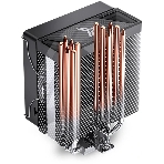 Кулер для процессора Jonsbo CR-1000 V3 PRO ARGB Black, 120 мм, алюминий/медь, 800-1800 об/мин, 17.4-33.2 дБ, 4-pin PWM, 230 Вт, высота 157 мм, ARGB, фото5