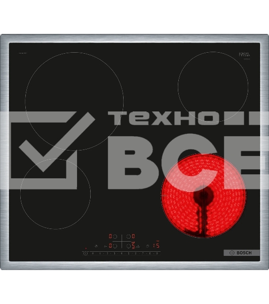Варочная поверхность Bosch PKE645FP2E черный