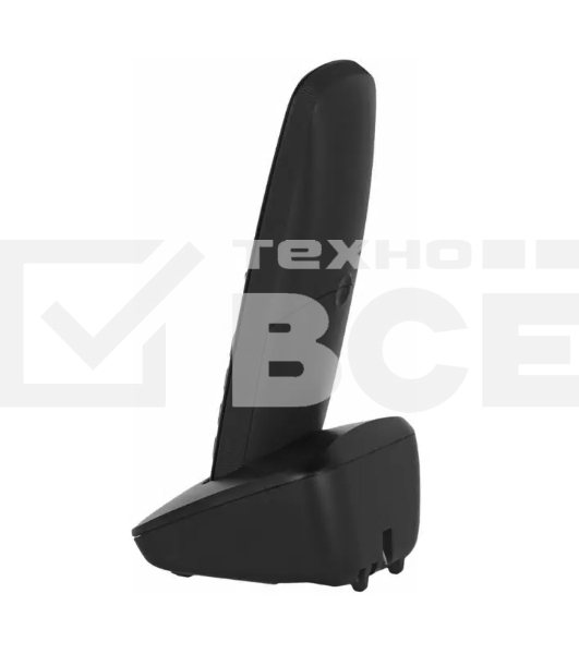 Телефон беспроводной (DECT) Panasonic KX-TGB610RUB черный АОН