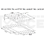 Газовая варочная панель Weissgauff HG 430 BGH, фото2