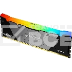 Оперативная память Kingston Fury Renegade, DDR4, 8GB (1x8GB), 3600MHz, CL16, с радиатором, RGB, серебристый/черный, фото2