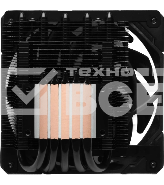Кулер для процессора ID-COOLING IS-50X-V3 черный 120мм алюминий+медь 2000rpm 31.2db 4-pin 130W 77мм