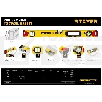 Уровень STAYER PROFESSIONAL 1000 мм уровень магнитный с двумя фрезерованными поверхностями, фото2