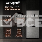 Холодильник Weissgauff WCD 450 INVERTER белый трехкамерный side-by-side 286/141л морозилка снизу Full No Frost, фото10