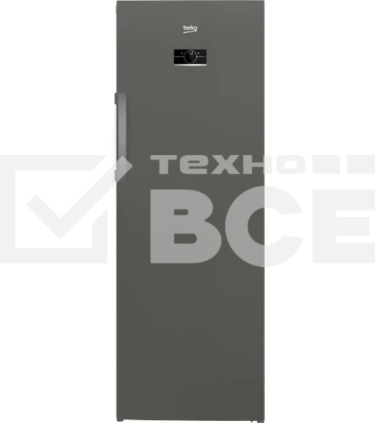 Морозильная камера Beko B3RFNK292G, тёмно-серый, 255л, 5 ящиков
