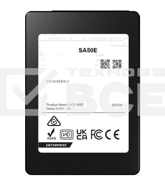 Накопитель SSD Phison SA50E, 1920GB, SATA-III, 2.5
