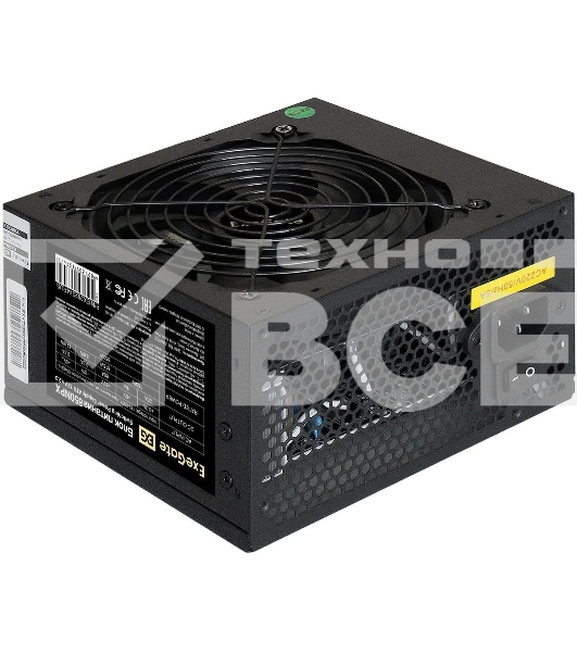 Блок питания ExeGate 850NPX, 850W, (ATX, PC, 12cm fan, 24pin, 2x(4+4)pin, 2xPCI-E, 5xSATA, 3xIDE, black, кабель 220V в комплекте 1,8м)