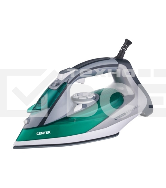 Утюг Centek CT-2309 2800 Вт, зеленый/серый