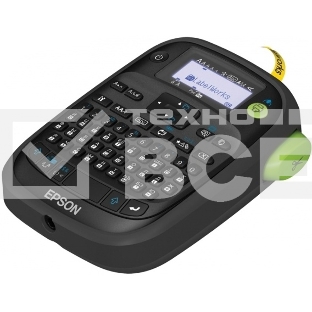 Принтер ленточный термотрансферный EPSON LabelWorks LW-400VP 180 dpi, 6 мм/сек, черный