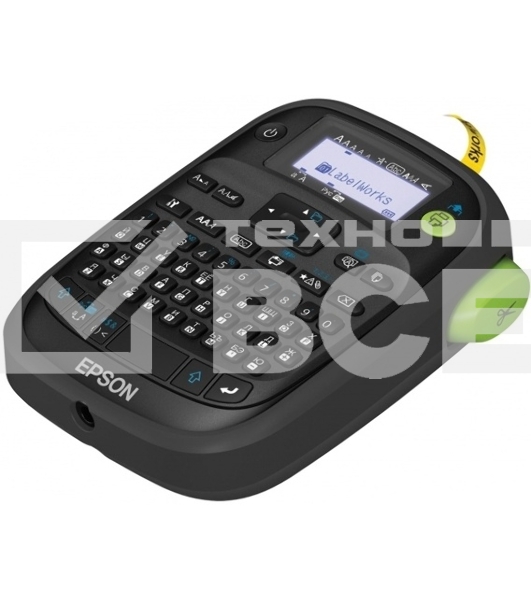 Принтер ленточный термотрансферный EPSON LabelWorks LW-400VP 180 dpi, 6 мм/сек, черный