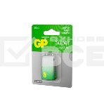 Алкалиновая батарейка GP Super Alkaline G-Tech 9V Крона - 1 шт. на блистере (1 шт.), фото3