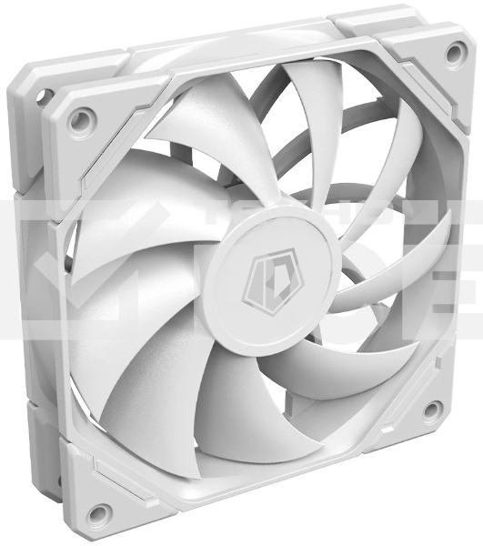 Вентилятор для корпуса ID-COOLING TF-12025-PRO-WHITE белый 120мм 1800rpm 35.2db 4-pin