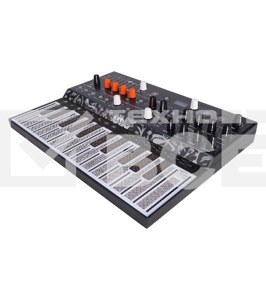 Синтезатор [570101] Arturia [MicroFreak] цифровой аппаратный, 25 клавиш с поддержкой полифонического касания, цифровым осциллятором и аналоговым фильтром Oberheim SEM, CV/Gate/Mod выходы, Cloc IN/OUT, MIDI IN/OUT, выход TRS, выход для наушников, USB