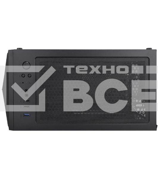 Компьютерный корпус 1STPLAYER DK DK-3 Black, ATX, 4x120мм FRGb fans