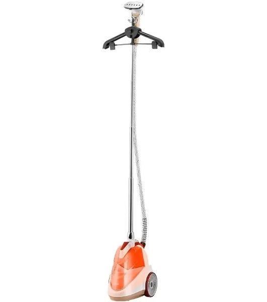 Отпариватель Kitfort КТ-9357 оранжевый/белый, 2200 Вт, 45 г/мин, 2000 мл