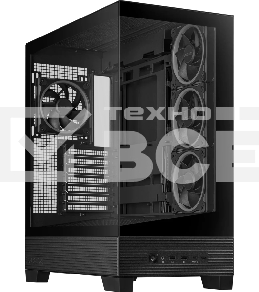 Компьютерный корпус ASUS A31 PLUS TG ARGb черный