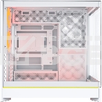 Компьютерный корпус Montech HS02 PRO белый без БП ATX 4x140мм 2xUSB 3.0 audio bott PSU, фото6