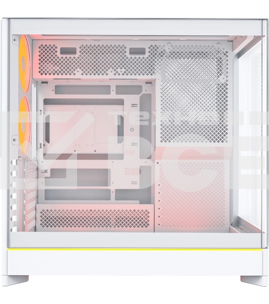 Компьютерный корпус Montech HS02 PRO белый без БП ATX 4x140мм 2xUSB 3.0 audio bott PSU