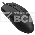 Мышь проводная A4Tech OP-330 черный, 1200 dpi, USB, кнопки - 3, фото12