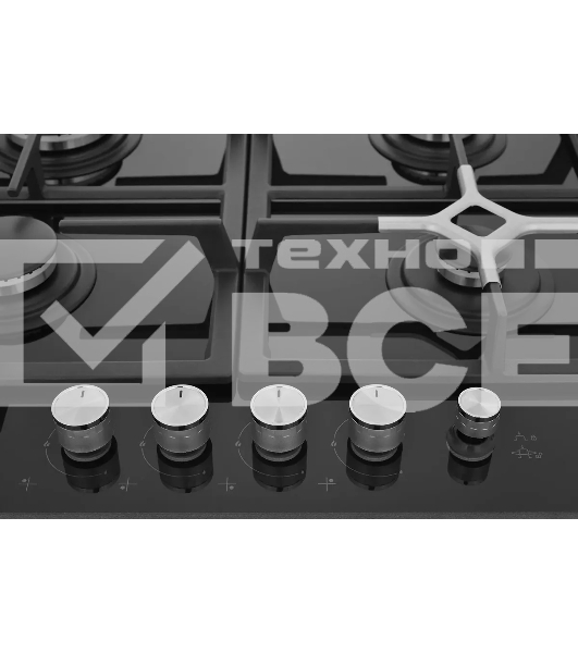Газовая варочная панель Beko HILG64235S черный