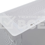 Компьютерный корпус без блока питания HSPD M740, Mesh Mid Tower, белый, TG, 0.6 SPCC, no fans, E-ATX, ATX, mATX, mITX, 170/400/200мм, 4x2.5