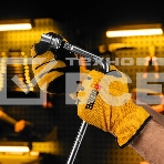 Вороток Г-образный Denzel 375x100 мм, квадрат 1/2