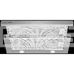 Встраиваемая вытяжка Kuppersberg SLIMTURBO 60 X, ширина 60 см, отвод/рециркуляция, 1500 м3/час, механическое управление, 3 скорости, освещение 2х2 Вт, металлические жироулавливающие фильтры, угольный фильтр KF-ES (опция), 63.4 дБ, обратный клапан, шхвхг:5, фото 1