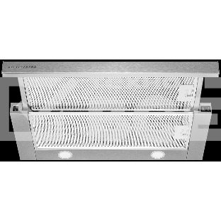 Встраиваемая вытяжка Kuppersberg SLIMTURBO 60 X, ширина 60 см, отвод/рециркуляция, 1500 м3/час, механическое управление, 3 скорости, освещение 2х2 Вт, металлические жироулавливающие фильтры, угольный фильтр KF-ES (опция), 63.4 дБ, обратный клапан, шхвхг:5