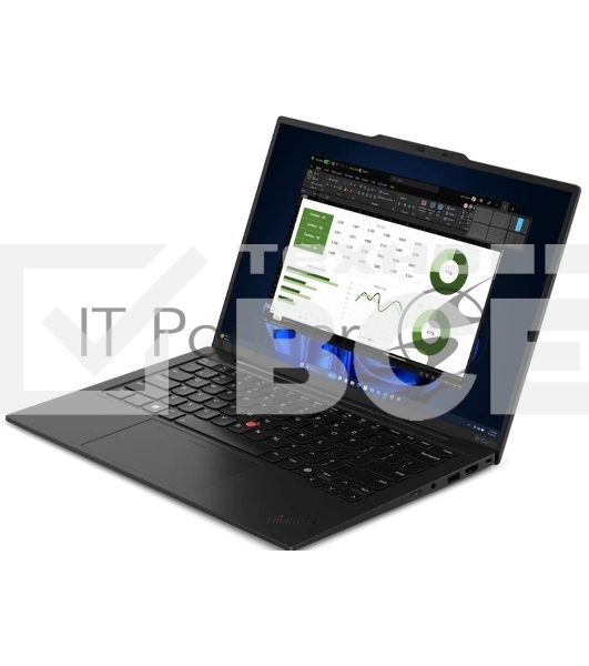 Ноутбук Lenovo ThinkPad X1 Carbon G12 Core Ultra 7 155U 32Gb SSD512Gb Intel Graphics 14' IPS WUXGA (1920x1200) Windows 11 Pro 64 black WiFi BT Cam (21KC0046US)