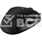 Мышь проводная SVEN RX-113 черный, 2000 dpi, USB, кнопки - 6, фото8