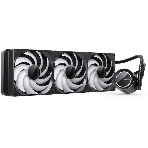 Система жидкостного охлаждения Jonsbo TG-420 ARGB Black, 420 мм, 3x140 мм, 800-1800 об/мин, 20.3-36.2 дБ, 4-pin PWM, 300 Вт, ARGB, черный, фото4