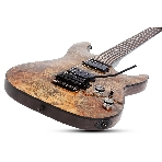 Электрогитара SCHECTER OMEN ELITE-6 FR CHAR - электрогитара 6-струнная, Charcoal (CHAR) - древесный, фото8