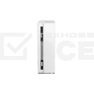 Сетевое хранилище SMB QNAP TS-133 NAS 1 HDD tray. ARM 4-core Cortex-A55 1.8GHz, ram 2 GB (max), 1x1GbE, 1xUSB 2.0 port,1xUSB 3.2 Gen 1
