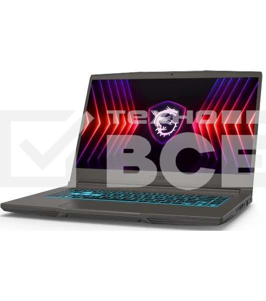 Ноутбук MSI Thin 15 B12UC-1433XRU Core i5 12450H 8Gb SSD512Gb NVIDIA GeForce RTX 3050 4Gb 15.6