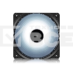 Вентилятор DEEPCOOL RF120W DP-FLED-RF120-WH черный 120мм 1300rpm 22db 4-pin, фото 1