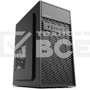 Компьютерный корпус Digma DCC-MN303 черный без БП mATX 1x80mm 2x120mm 1xUSB2.0 1xUSB3.0 audio