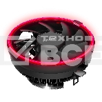 Кулер для процессора Crown CM-1150PWM RED v2 черный, 105 мм, алюминий, 1800 об/мин, 26.3 дБ, 4 pin, 115 Вт, 70 мм, фото 1