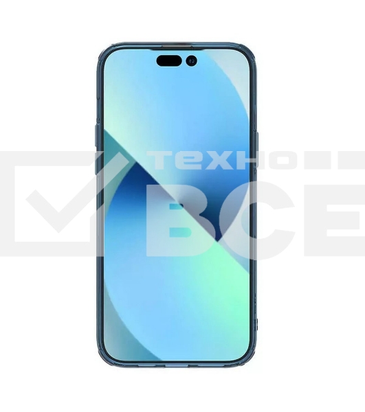 Чехол Nature TPU Pro Magnetic Case, синий, (AP IP15)