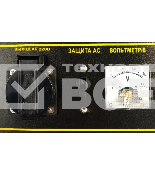 Электрогенератор бензиновый Huter DY4000L, 3.3 кВт, 68 дБ, 40.3 кг