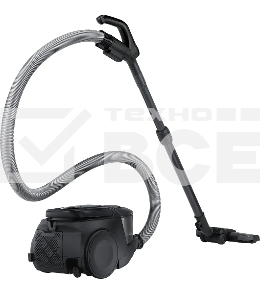 Пылесос Samsung VC18M31C0HG/EV черный, 380/1800 Вт, уборка сухая, пылесборник контейнер 2 л