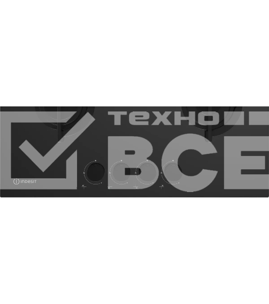 Газовая варочная поверхность Indesit INGT 61 SCC/BK