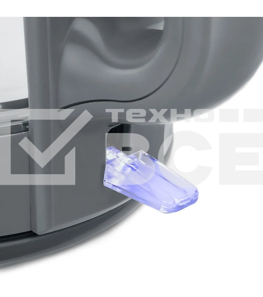 Чайник электрический Kitfort КТ-6762 3л. 2000Вт серый/серебристый корпус: стекло/металл/пластик