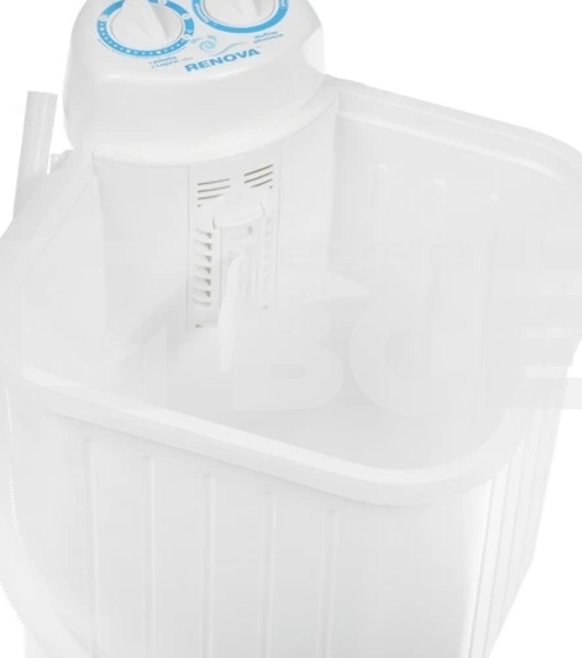 Стиральная машина Renova WS-35Е белая, загрузка вертикальная 3.5кг, класс: A