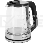 Чайник электрический Starwind SKG2112 2л. 1800Вт черный/прозрачный корпус: стекло, фото9