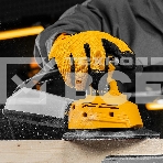 Треугольник абразивный Denzel на ворc. подложке под 