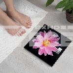 Весы напольные Centek CT-2416 Pink Flower электронные 180кг, 0,1кг, LCD 45x28, размер 26х26см, фото3